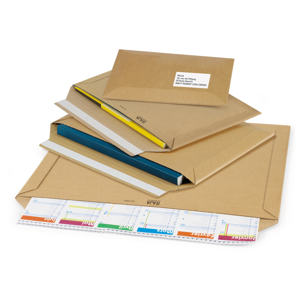 Pochettes recyclées et recyclables