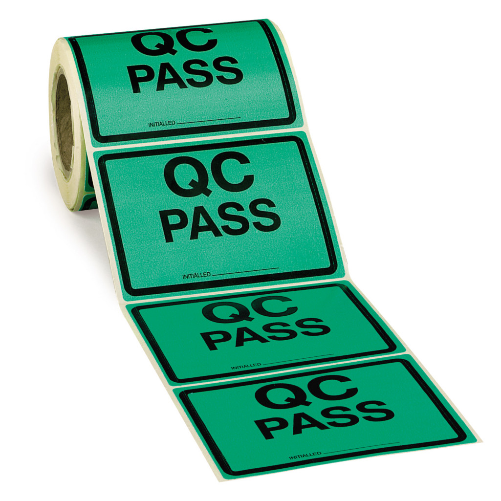 Quality Control Labels