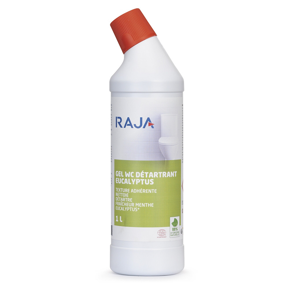 RAJA Gel WC dtartrant parfum Eucalyptus - Flacon 1l