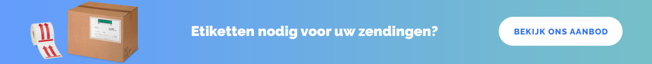 Etiketten nodig voor uw zendingen?