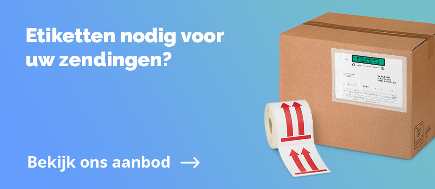 Etiketten nodig voor uw zendingen?