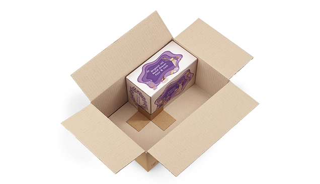 Cale carton auto-adhésive