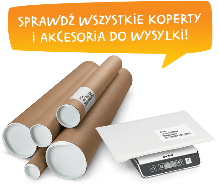 Przejdź do kopert i tub wysyłkowych