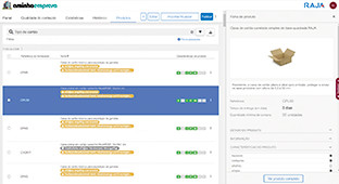 Aperçu du site e-commerce