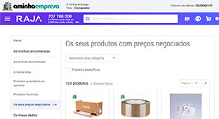 Aperçu du site e-commerce
