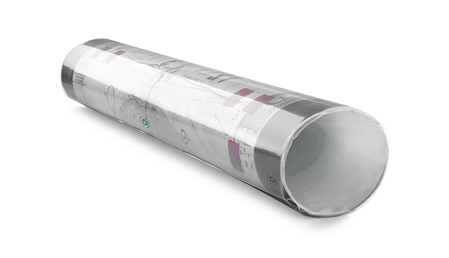 Gaine plastique transparente 30 microns