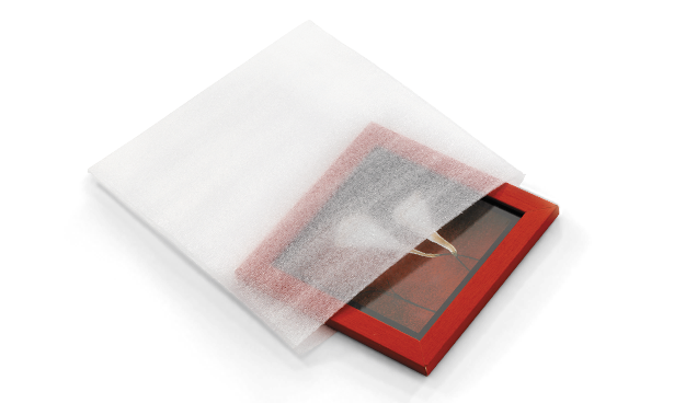 Film y bolsa de espuma