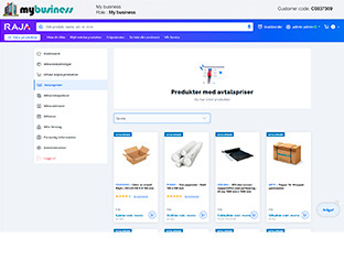 Aperçu du site e-commerce