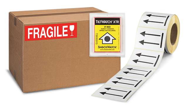 Štítky s bezpečnostným označením a indikátorom