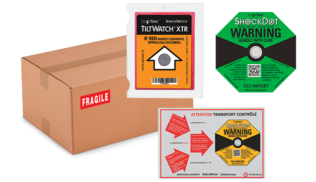 Étiquettes avec message et indicateur de sécurité