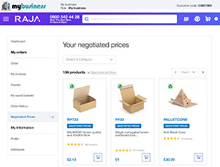 Aperçu du site e-commerce