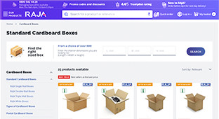 Aperçu du site e-commerce