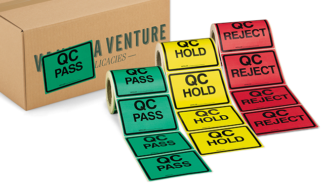 Quality control labels