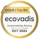 Gold Ecovadis accreditation