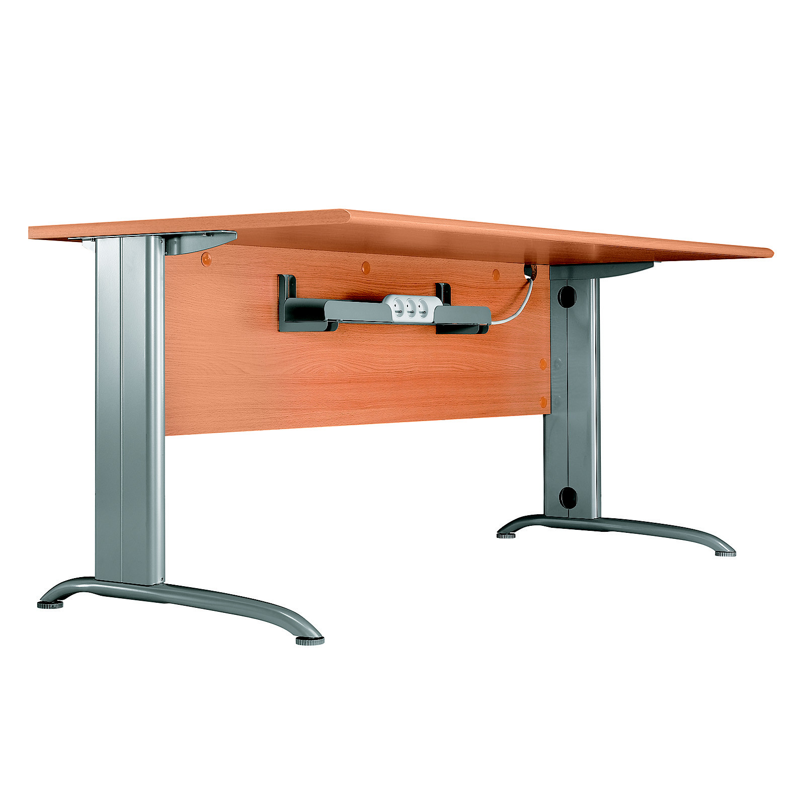 Goulotte passe-câble en métal - L.60 cm