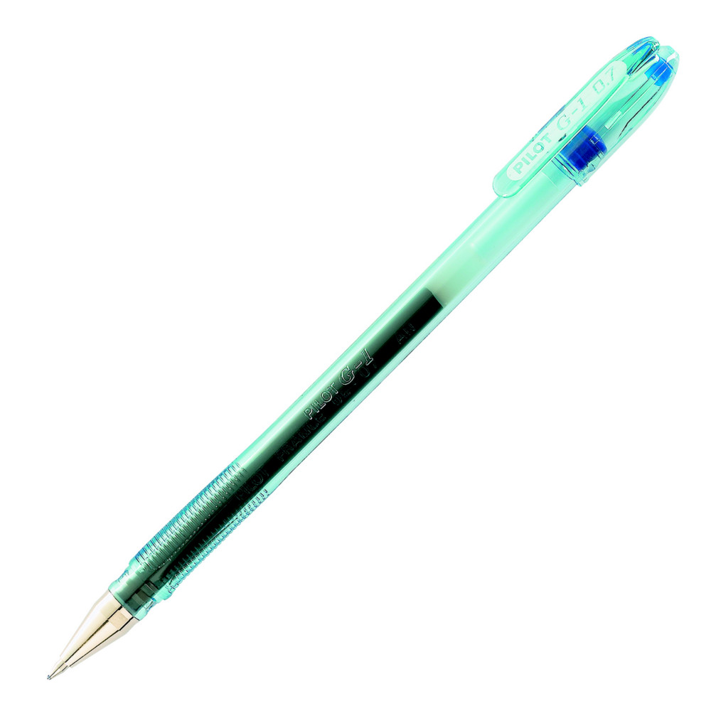 Pilot Stylo  encre gel G1 pointe moyenne 0,7mm - Bleu