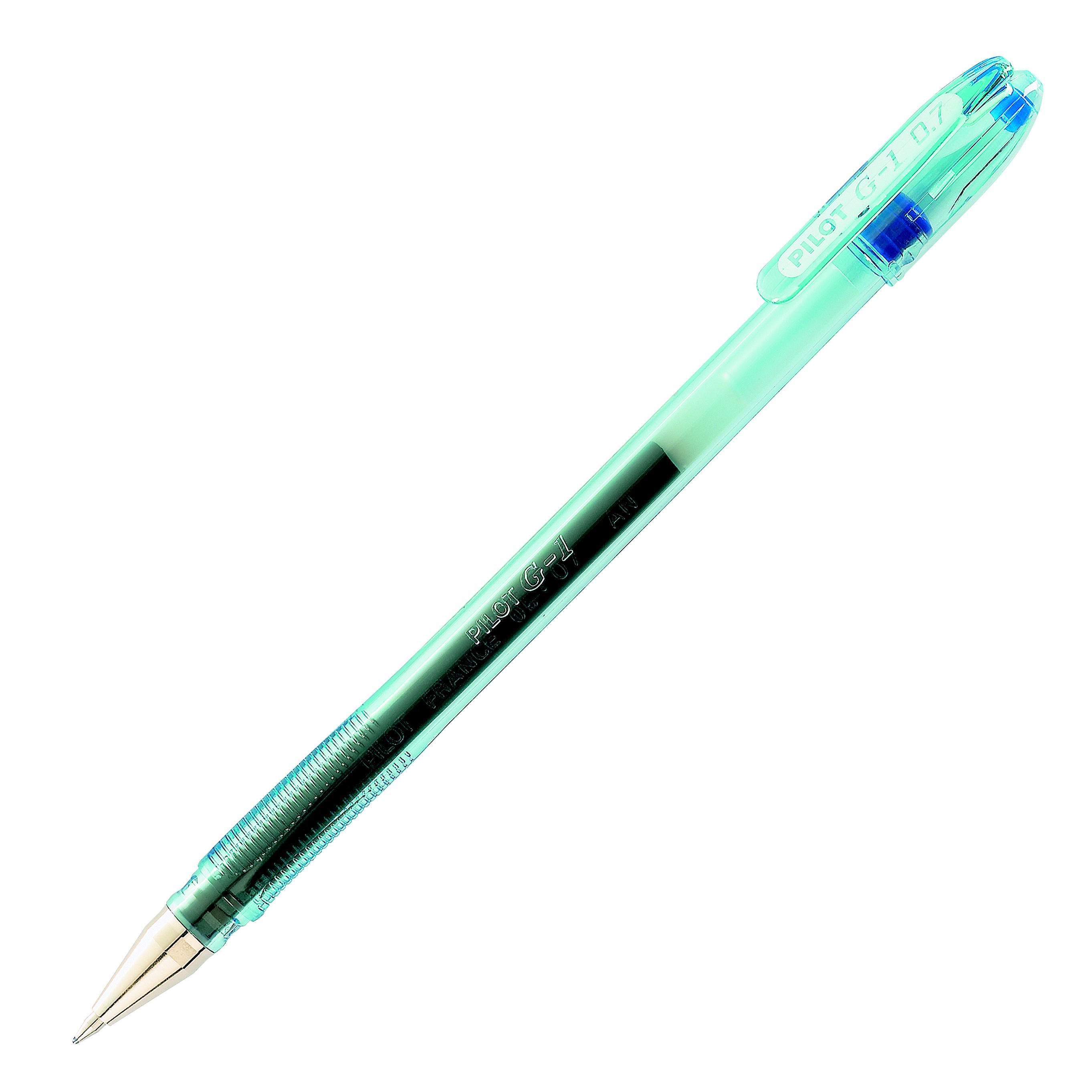 Pilot Stylo à encre gel G1 pointe moyenne 0,7 mm - Bleu