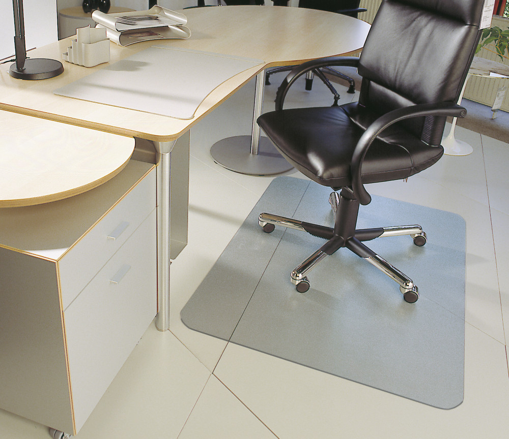 Floortex Tapis protge-sol, vinyle, 117 x 152 cm, transparent