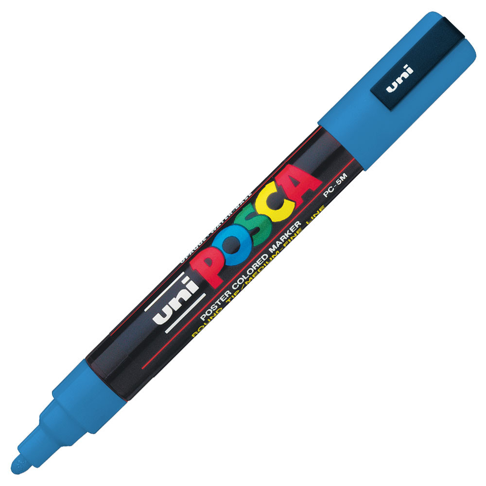 Uni Posca PC-5M Marqueur peinture Pointe conique 2,5 mm - Bleu