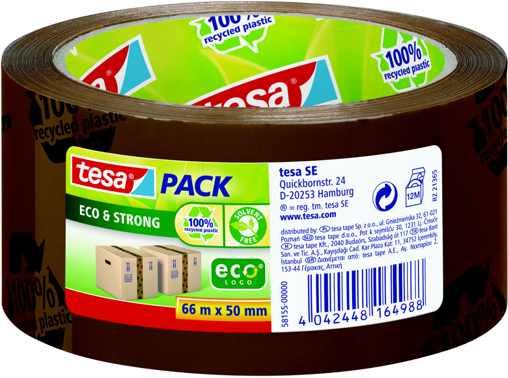 tesa Tesapack Eco & Strong bande d'emballage havane