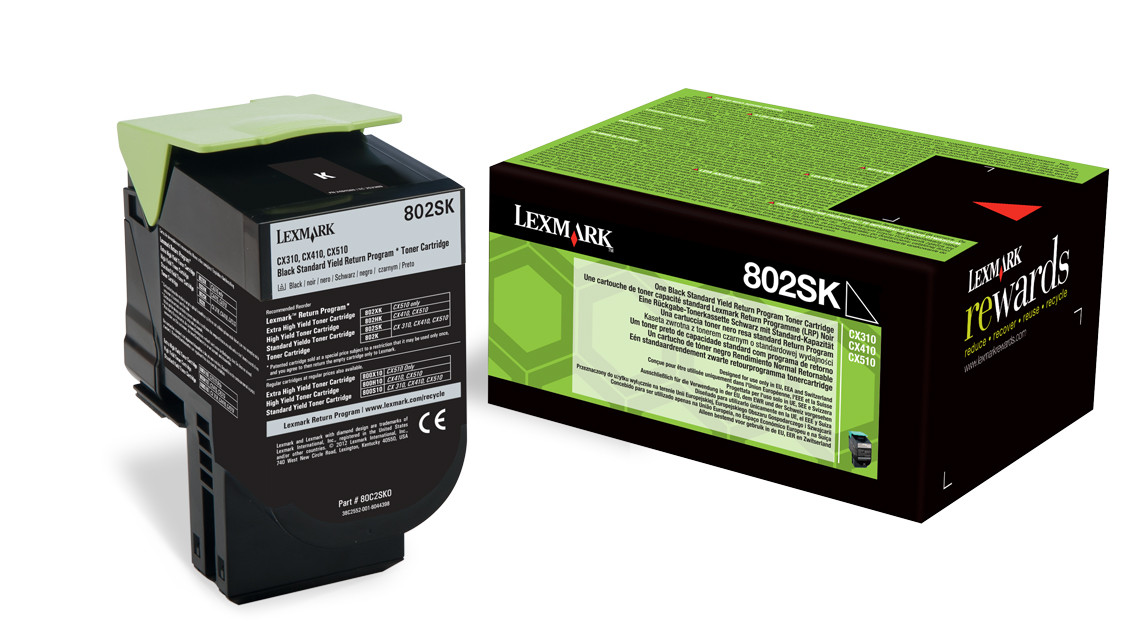 Lexmark 802SK 80C2SK0 - vue 3