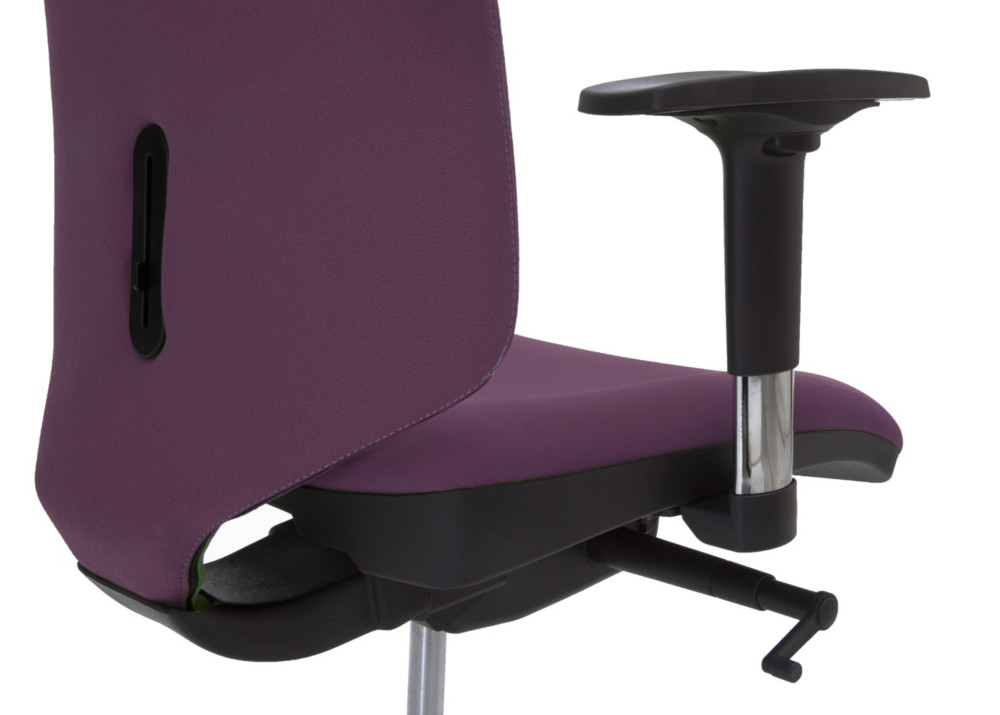 Paire d'accoudoirs chrom 3 D