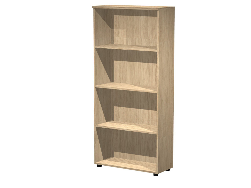 Bibliothque haute Pronto - L.80 x H.180 cm - Sans porte - Chne