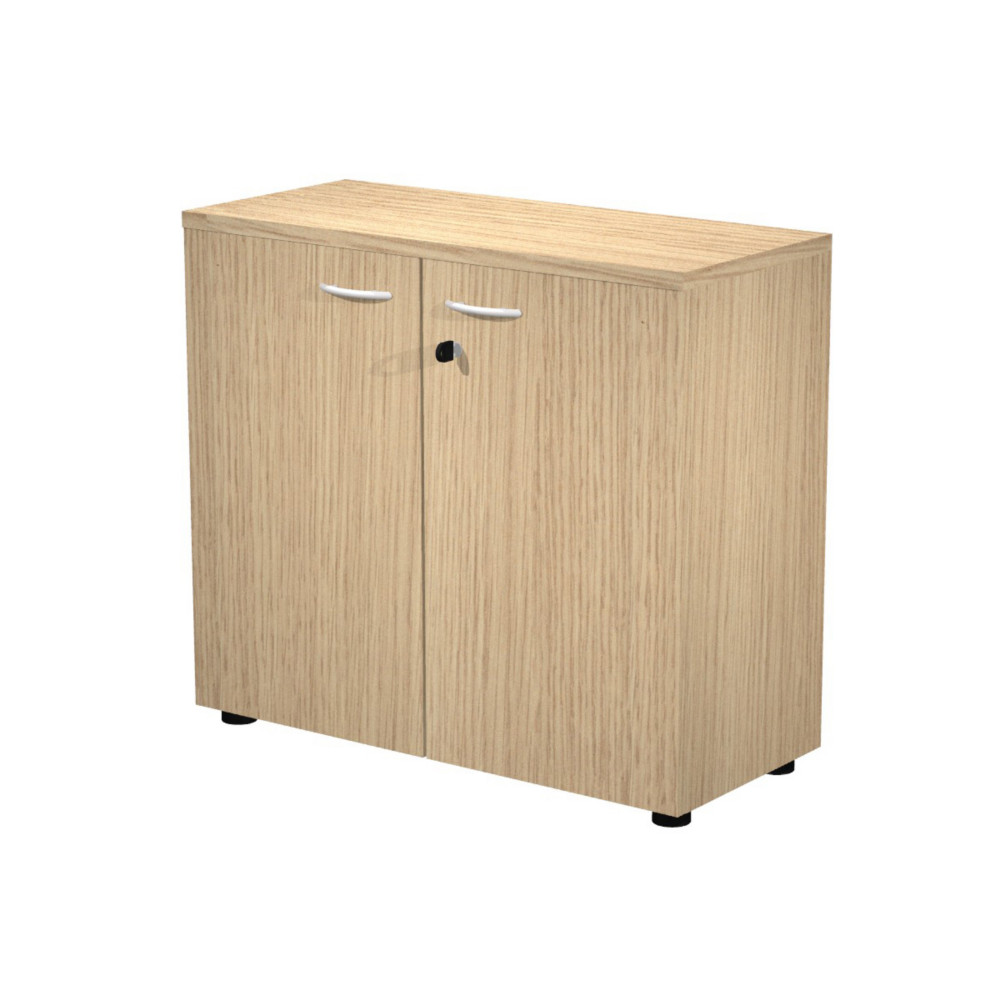 Armoire basse Pronto - L.80 x H.72 cm - 2 portes - Chne