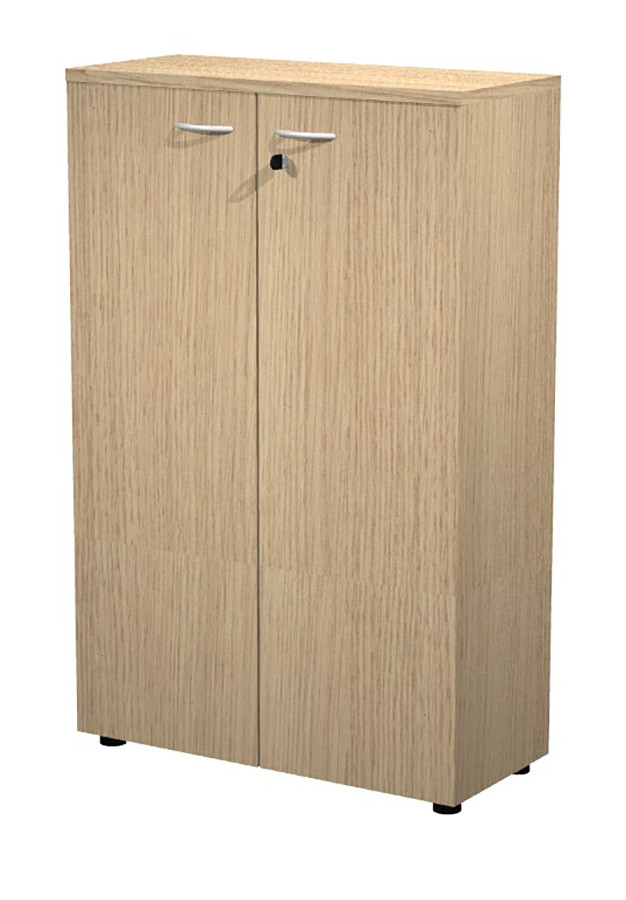 Armoire mi-hauteur Pronto - L.80 x H.120 cm - 2 portes - Chne
