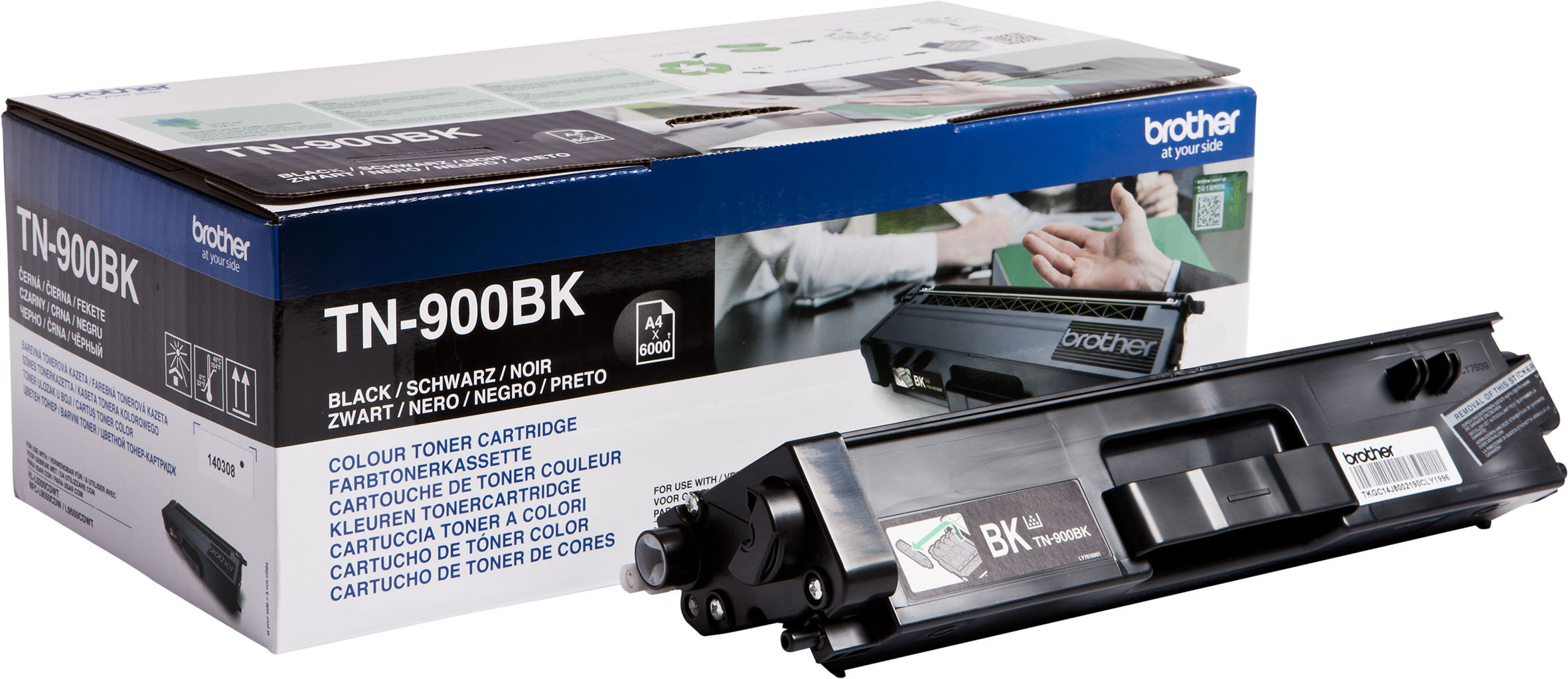 Brother TN900 Toner original - Noir