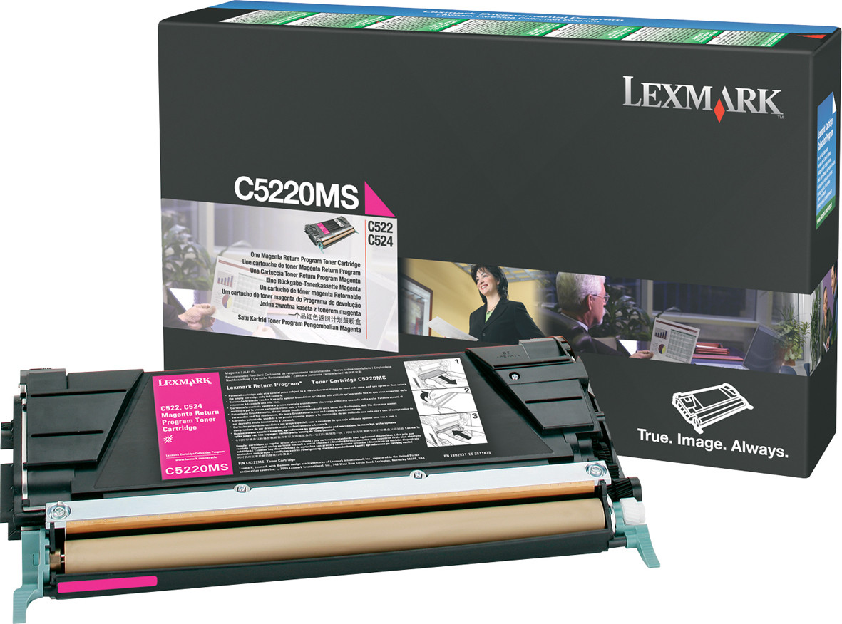 Lexmark Cartouche de toner 1 x 3000 pages LRP - vue 2