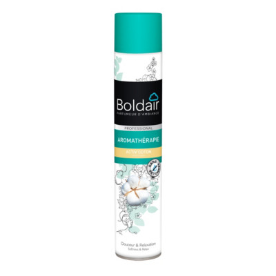 Boldair Désodorisant Activ' parfum Fleur de coton - 500 ml