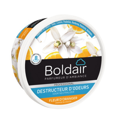 Boldair Gel désodorisant Fleur d'Oranger 300g
