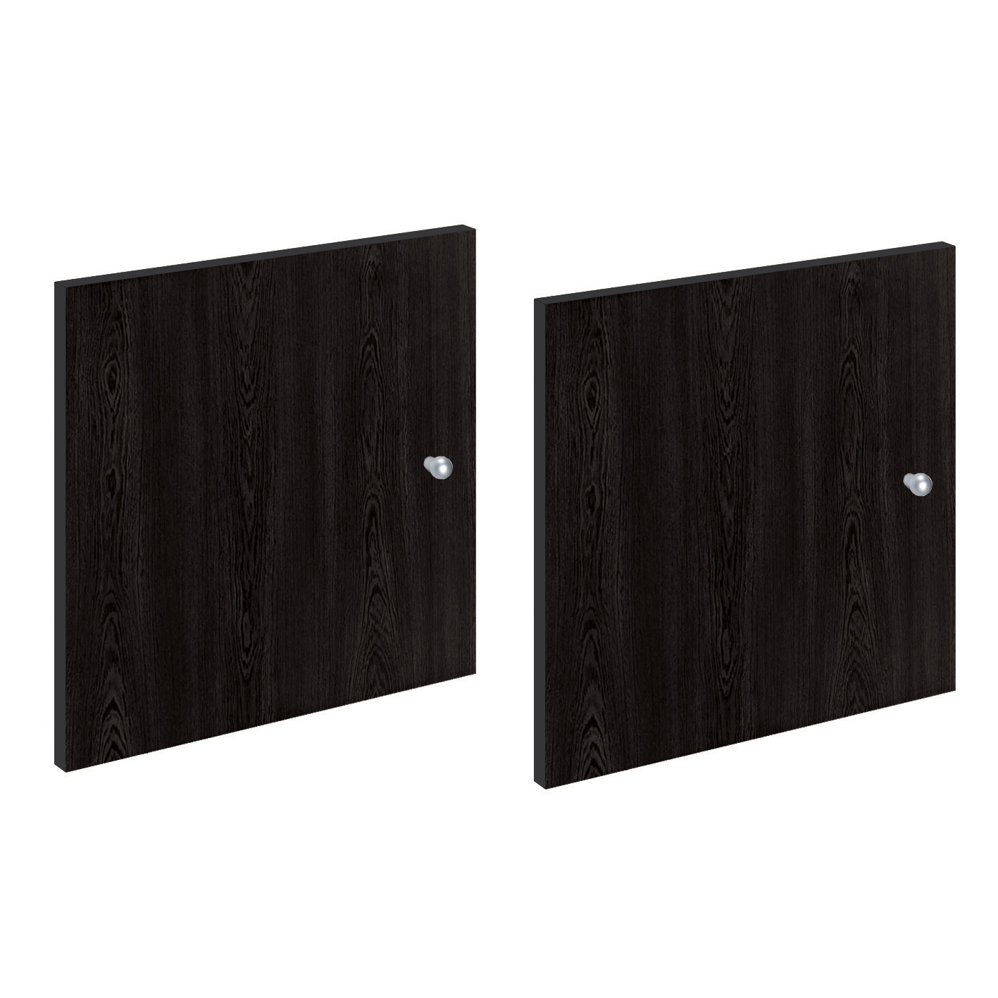 Portes Multicases - Noir (Lot de 2)