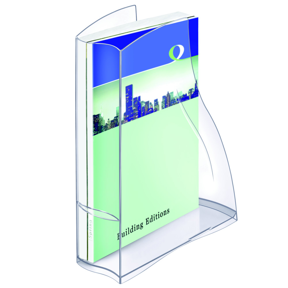Cep Porte-revues Ellypse370, 278x83x325mm, polystyrne, transparent