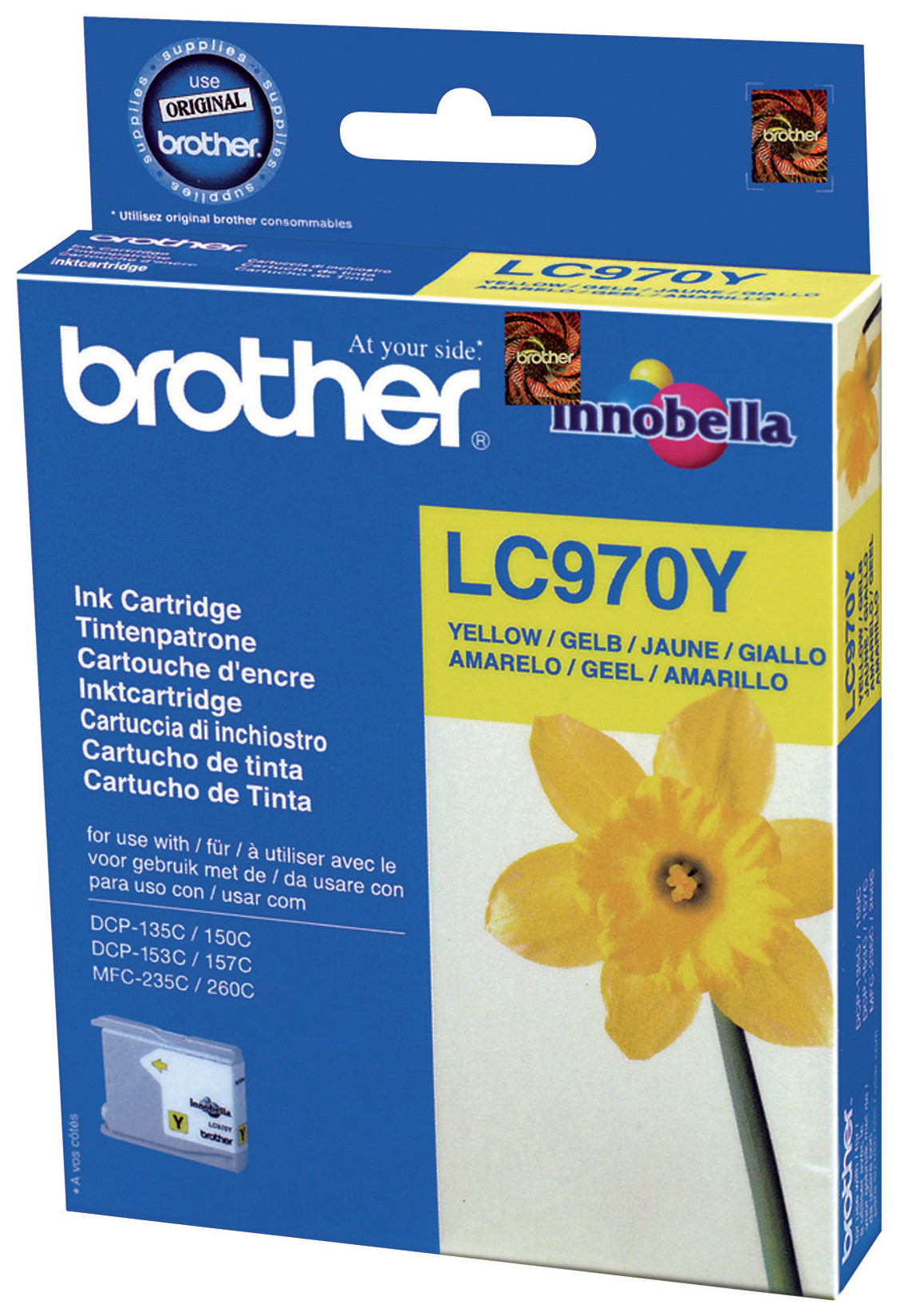 Brother LC970 Cartouche d'encre originale - Jaune