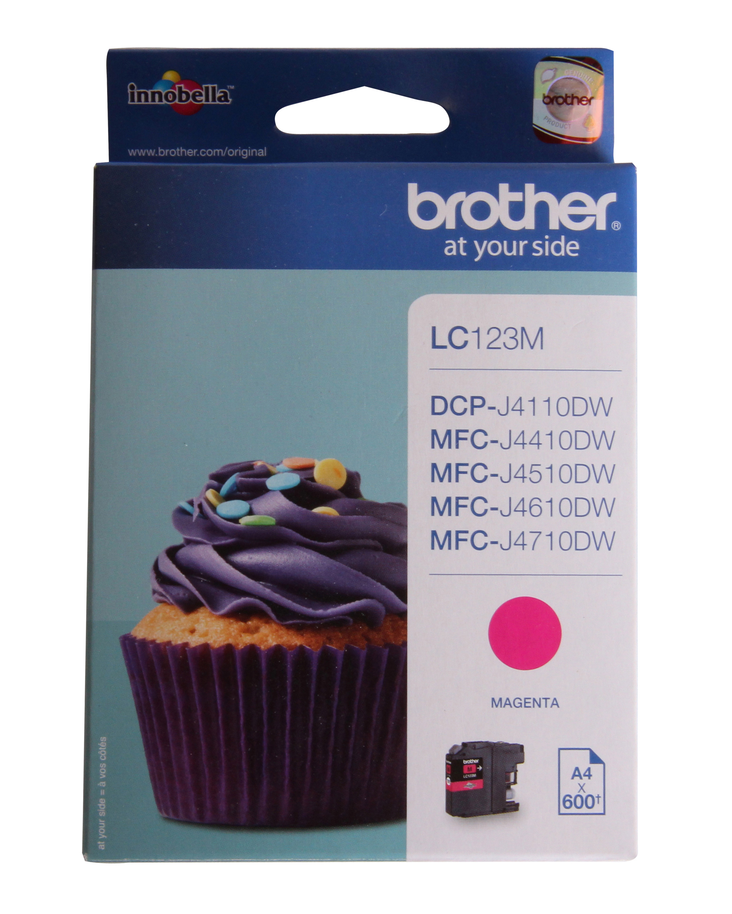 Brother LC123 Cartouche d'encre originale - Magenta