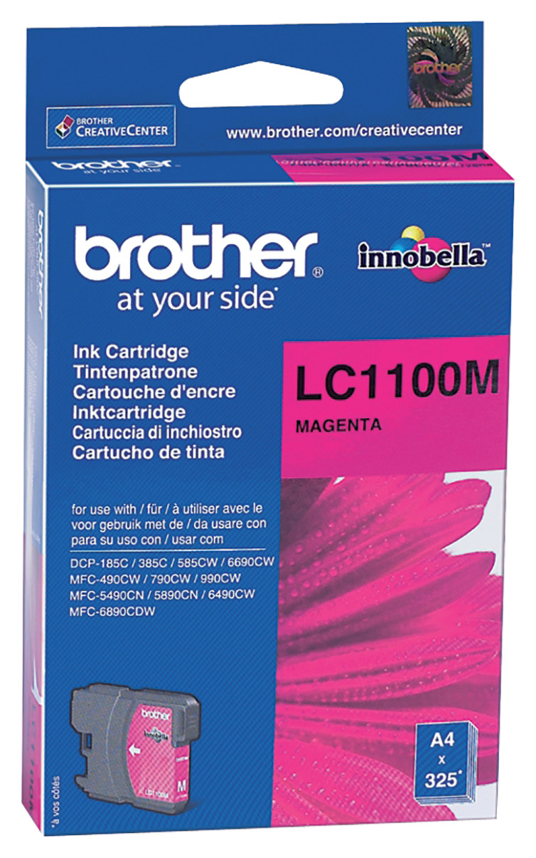 Brother LC1100 Cartouche d'encre originale - Magenta