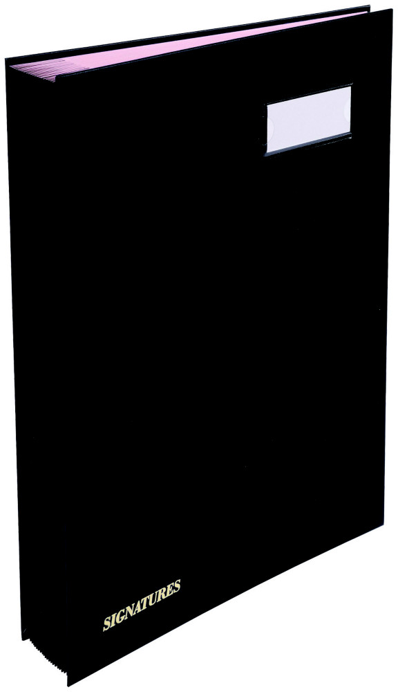 Exacompta Parapheur direction A4 PVC - 12 divisions - Noir