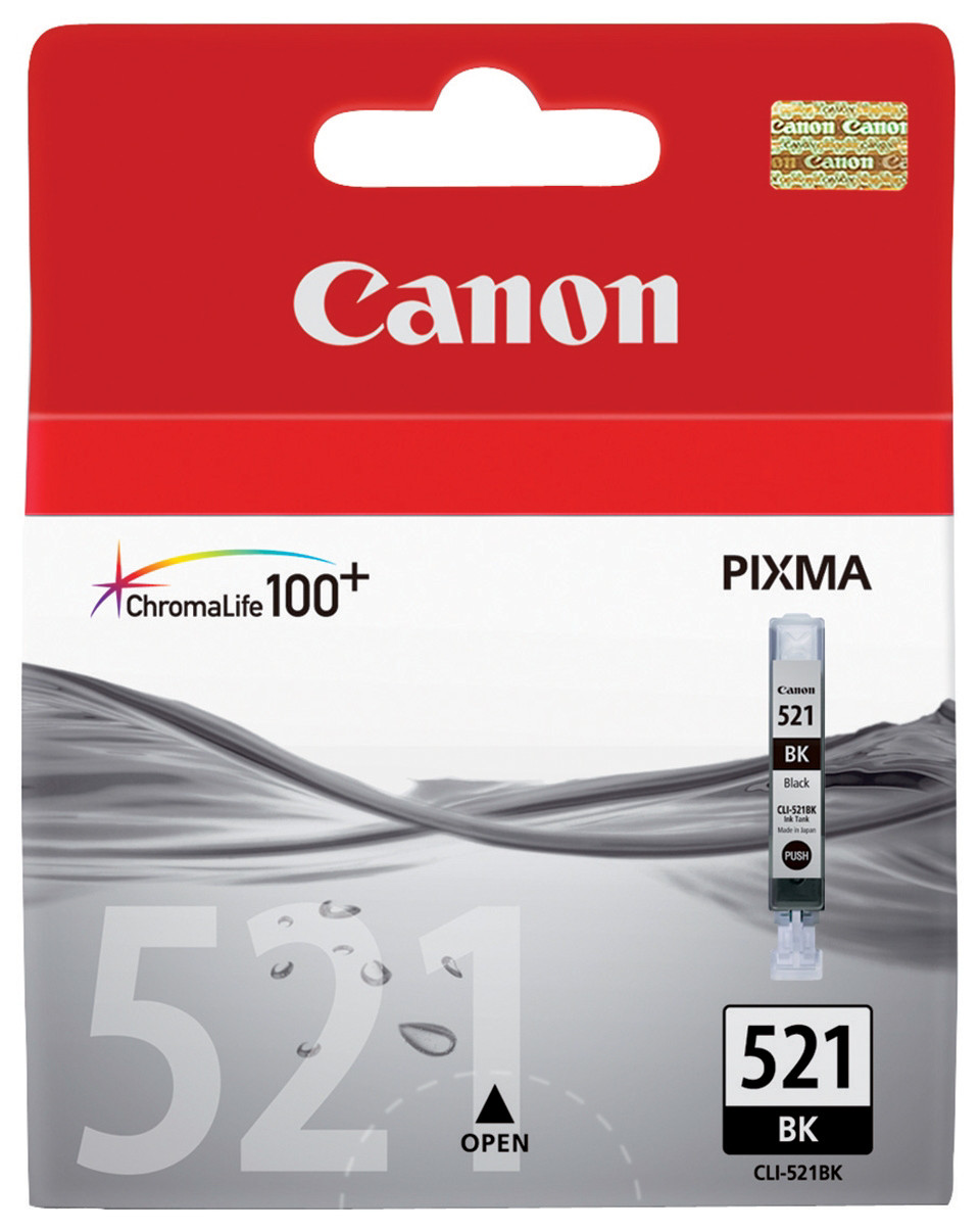 Canon CLI 521BK - vue 8