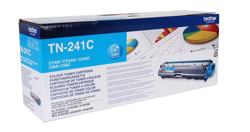Brother TN241 Toner original - Cyan
