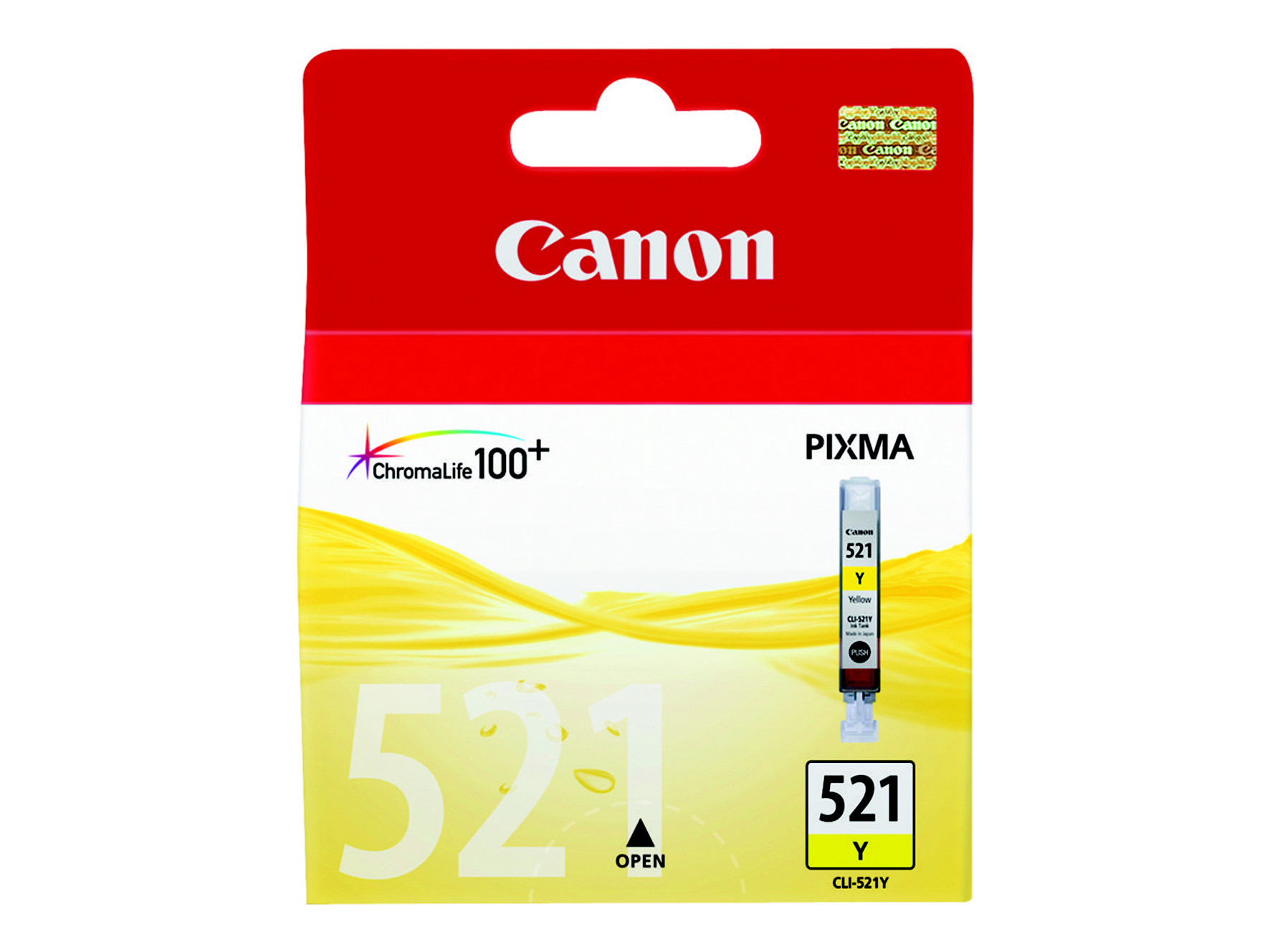 Canon Cartouche CLI Jaune 2936B001 - vue 6