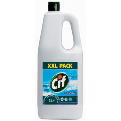 Cif Crème nettoyante polyvalente professionnelle nature - Bidon 2 L
