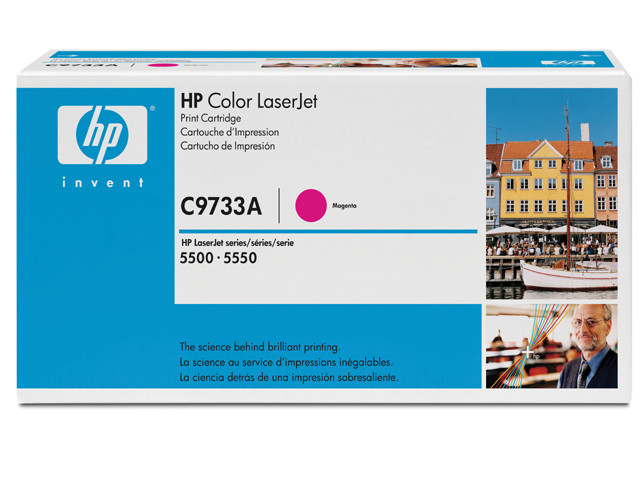 HP 645A Toner authentique C9733A - Magenta