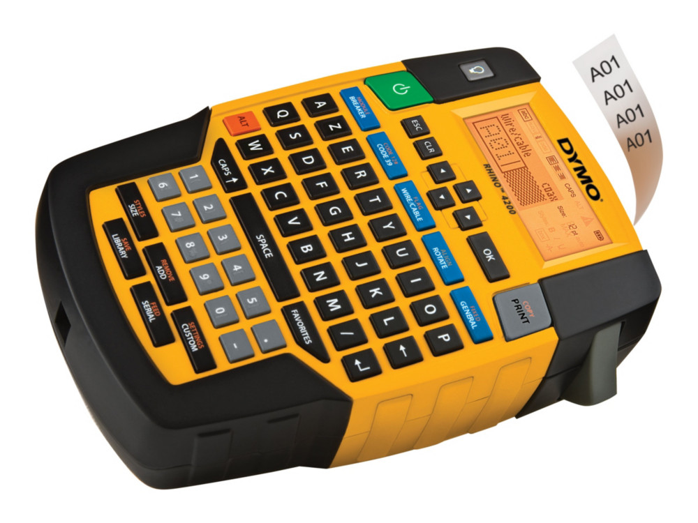 Dymo Etiqueteuse Pro Rhino 4200 clavier Azerty