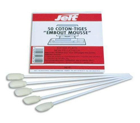 Jelt Sachet de 50 Coton-tiges Embout Mousse