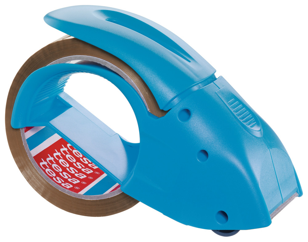 tesa Distributeur de ruban adhsif Pack 'n Go Bleu 171x68x115mm