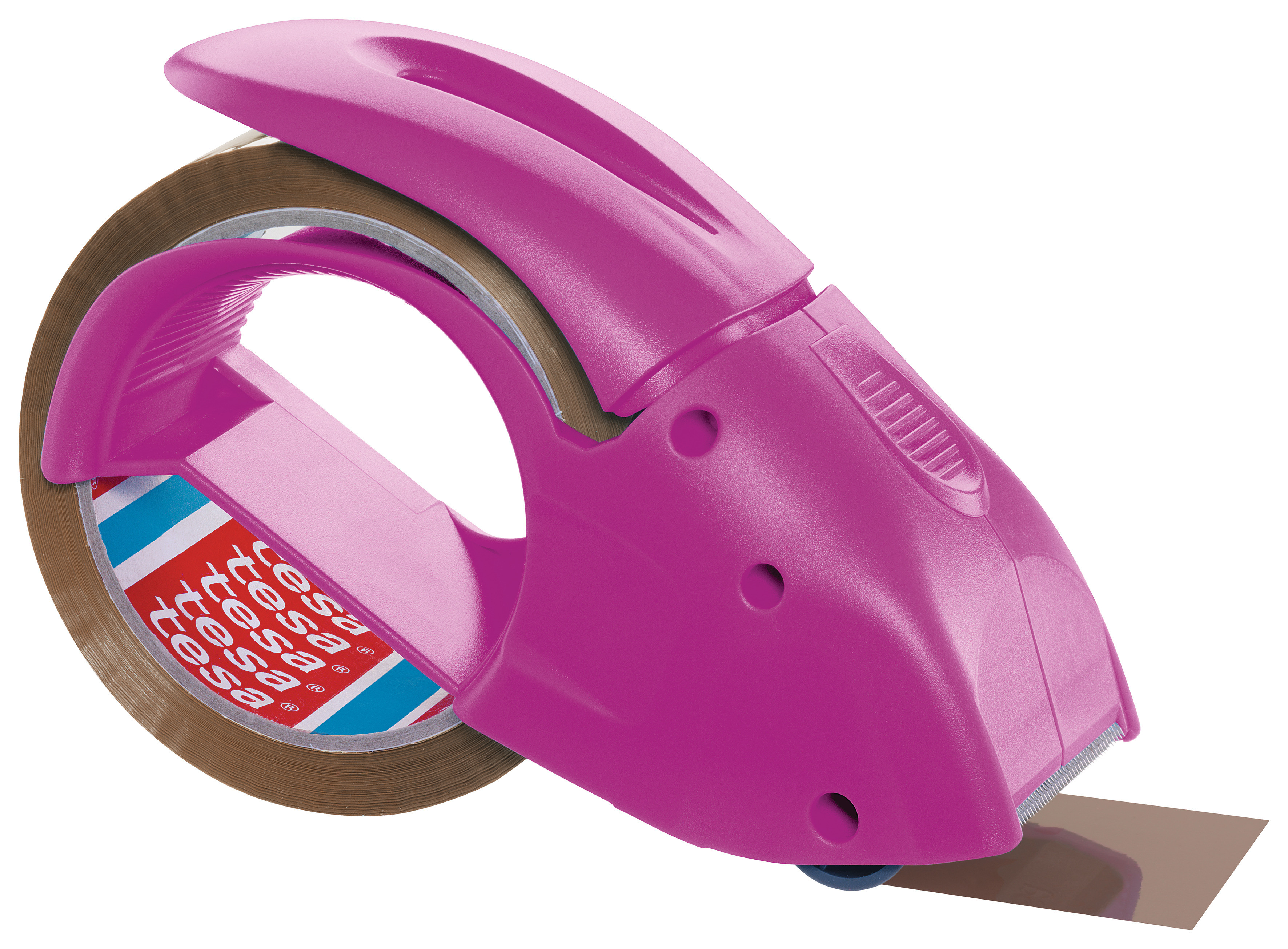 tesa® Distributeur de ruban adhésif Pack 'n Go Rose 171 x 68 x 115 mm