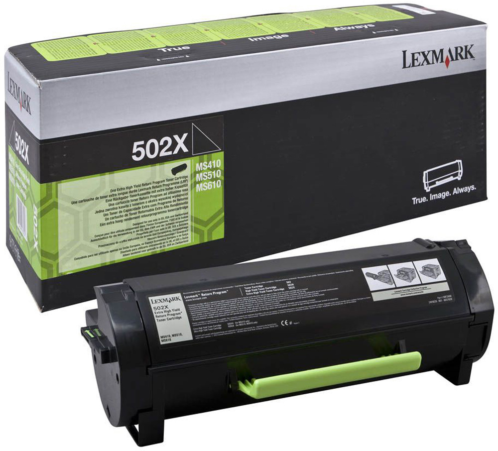 LEXMARK Cartouche de toner 502 Capacité standard 1.500 pages Pack de 1 - vue 7