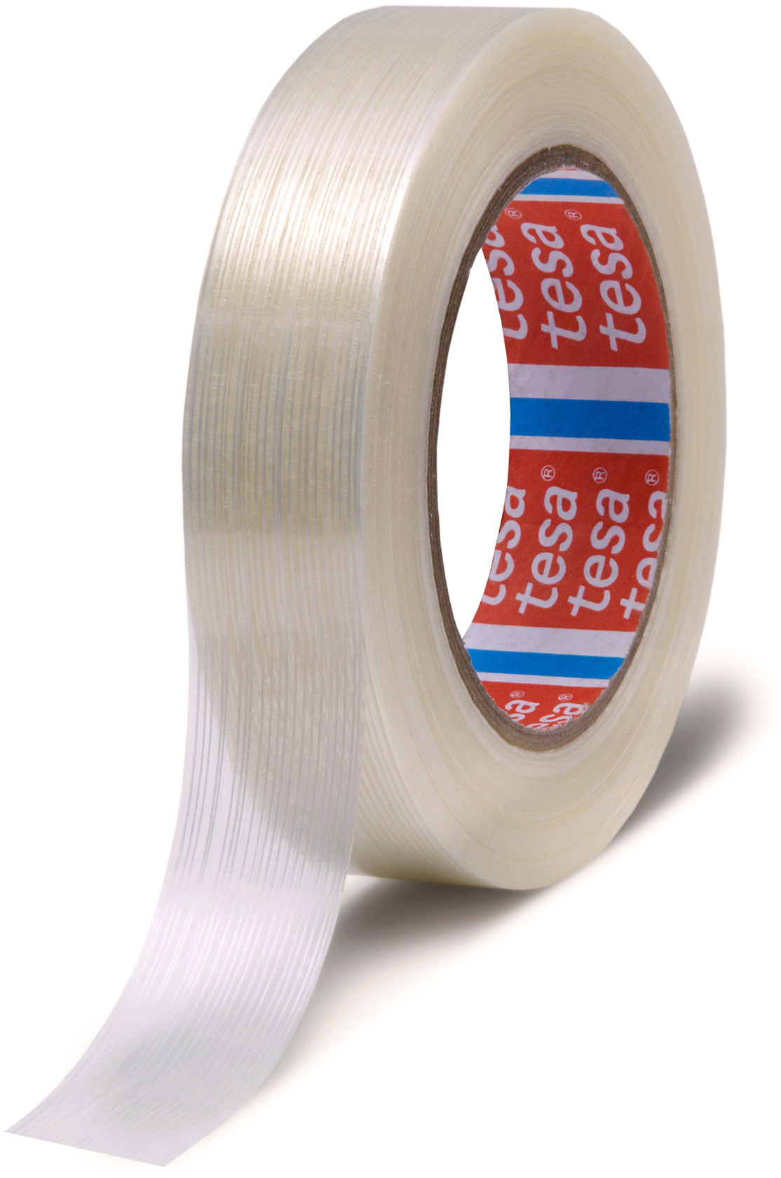 tesa® Ruban d'emballage transparent monofilament 25 mm x 50 m 04590